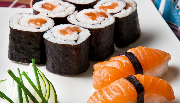 Sushi-Salmón